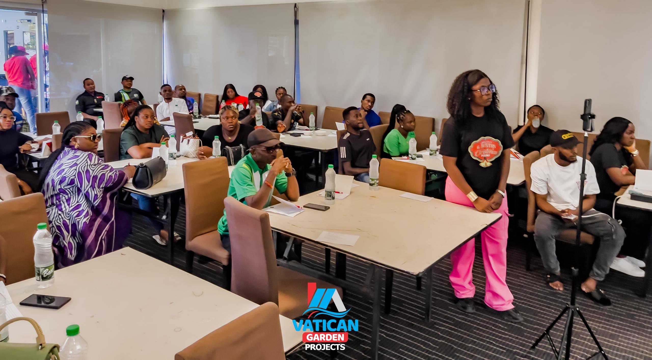 Mr. Dickson @ Capital City Enugu Realtors Summit